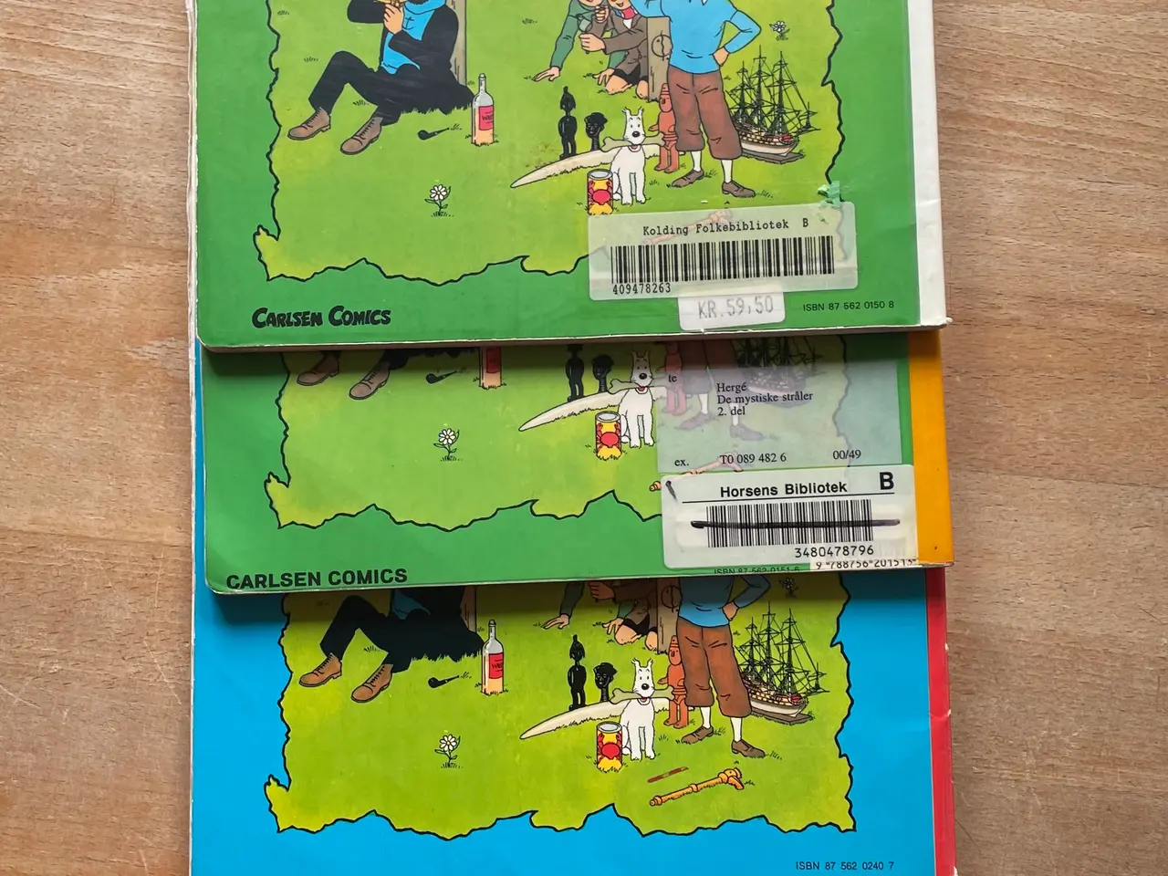 Billede 2 - Hergé Mads’, Mettes og Sjokos oplevelser