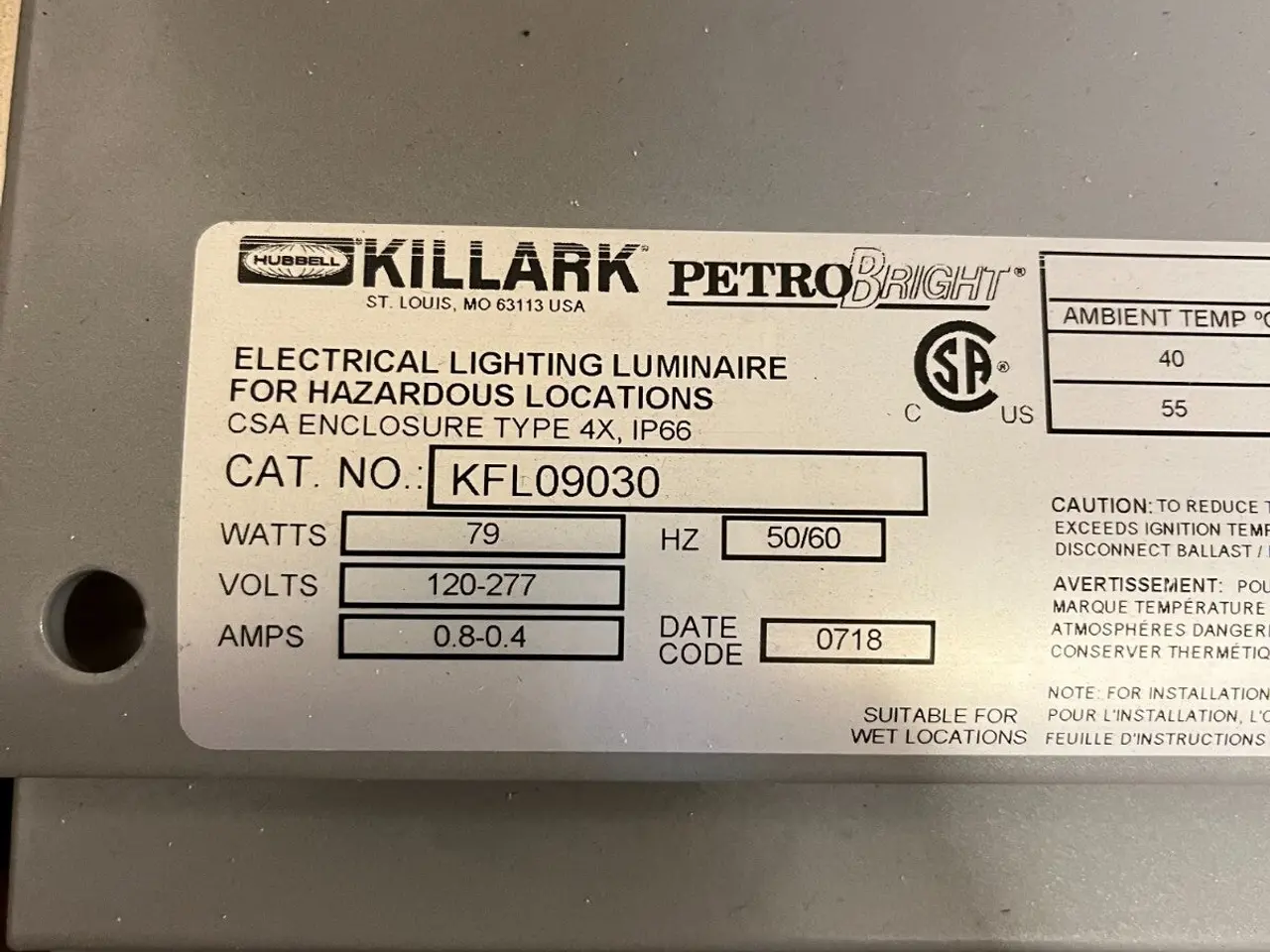 Billede 4 - Killark PetroBright KFL09030 90W LED Hazardous