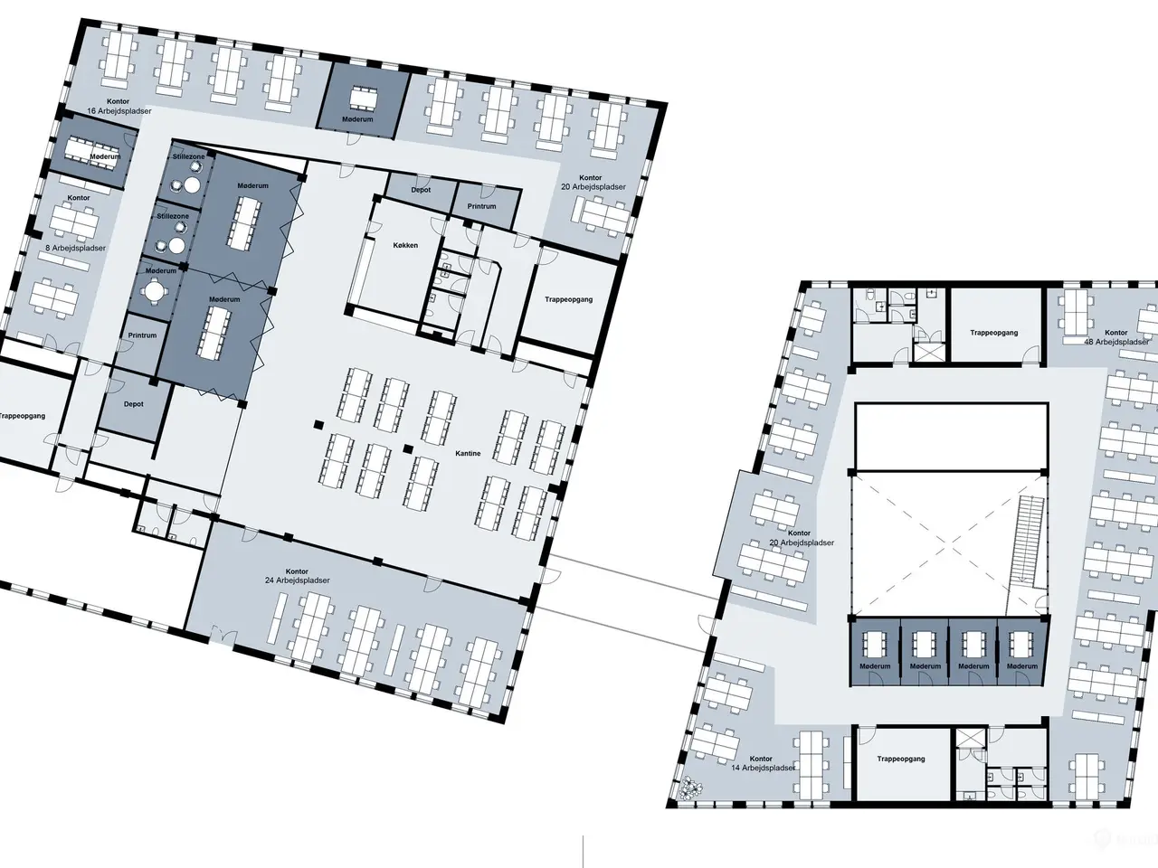 Billede 14 - Unikt kontor lige ved Valby Station med plads til mange medarbejdere