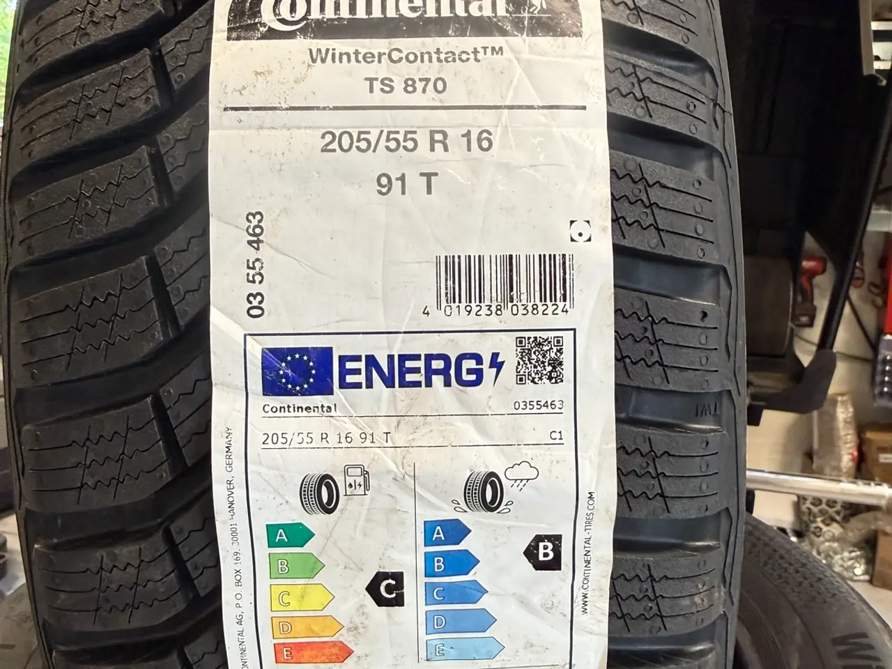 Billede 2 - Continental wintercontact ts870 205/55 16 91T