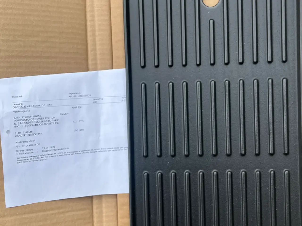 Billede 1 - Char-Broil grillplade