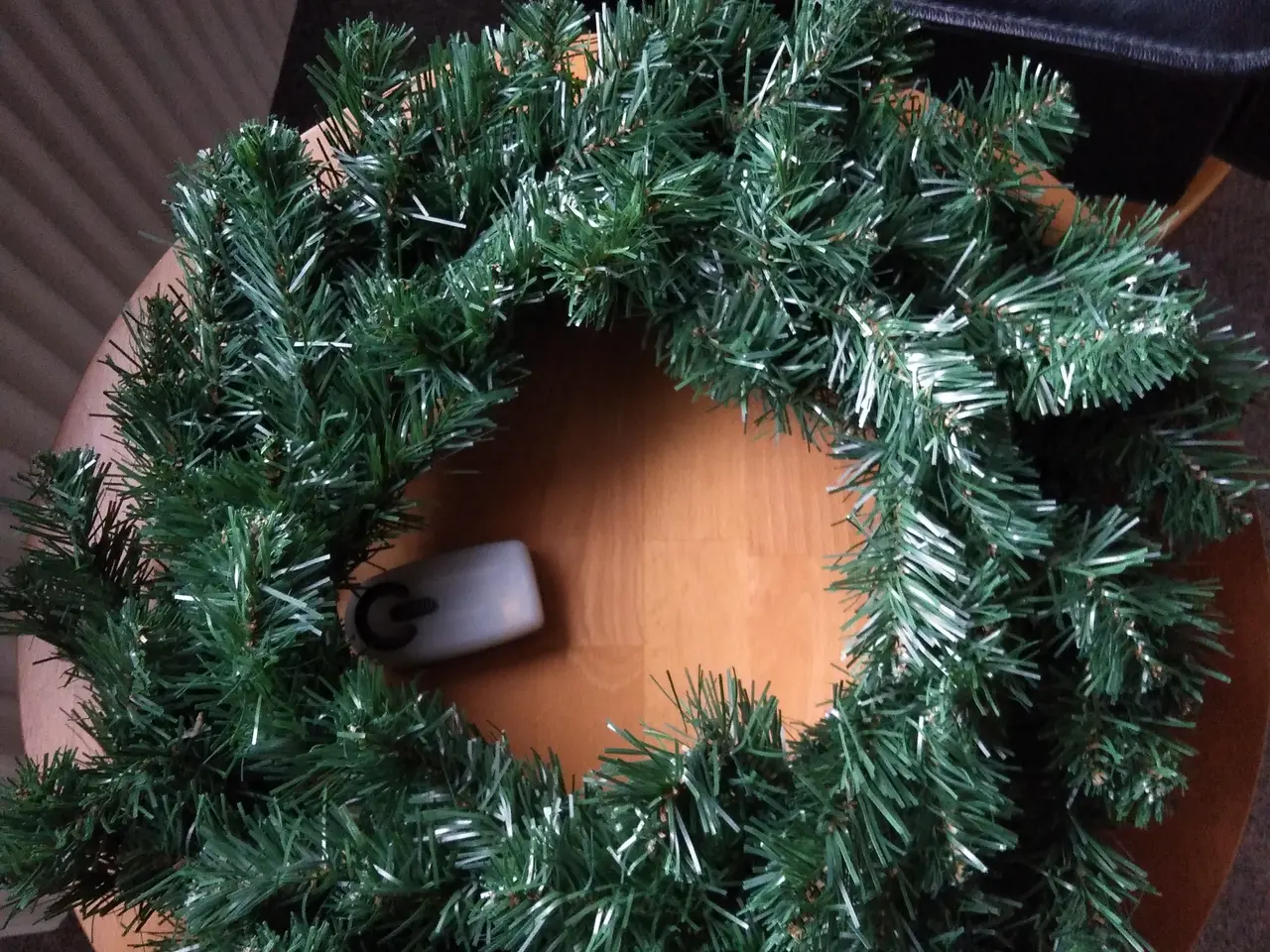 Billede 3 - SIRIUS - Kunstig julekrans m. LED-lys
