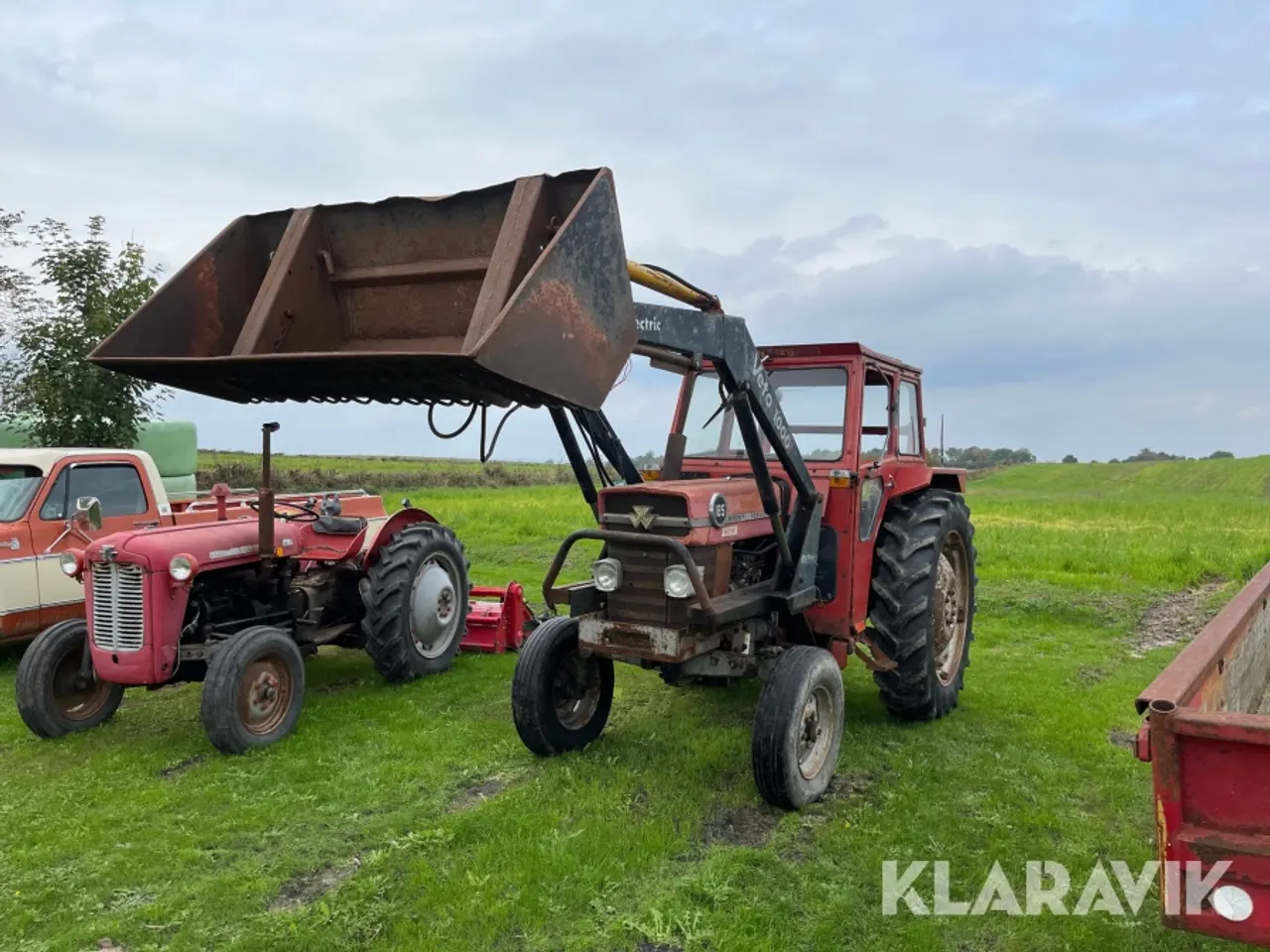 Billede 1 - Veterantraktor Massey Ferguson 185 1 styk