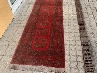Ægte håndknyttet tæppe / løber