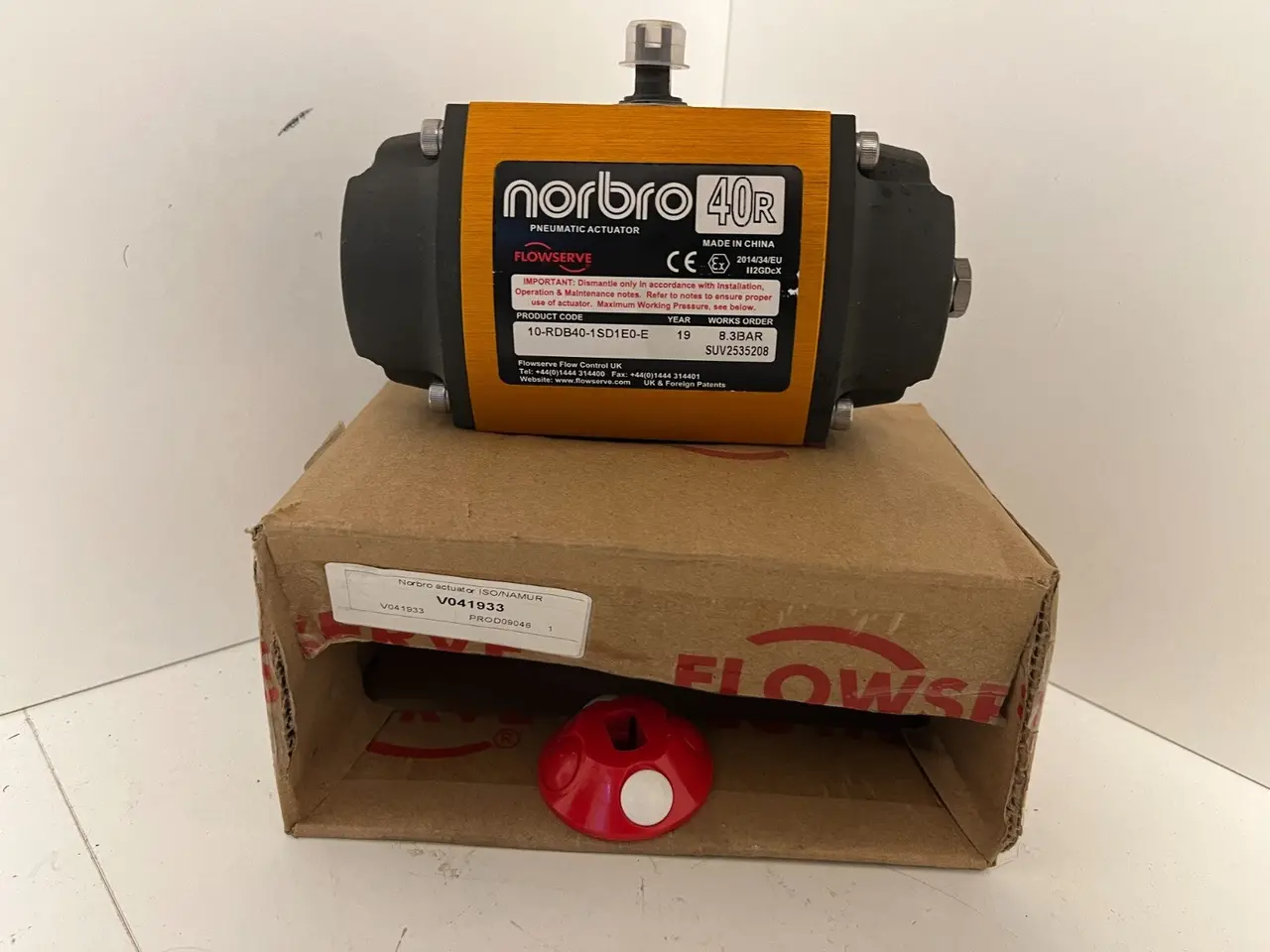 Billede 2 - ny Norbro 40R Pneumatic Actuator 10-RDB40-1SD1E0-E