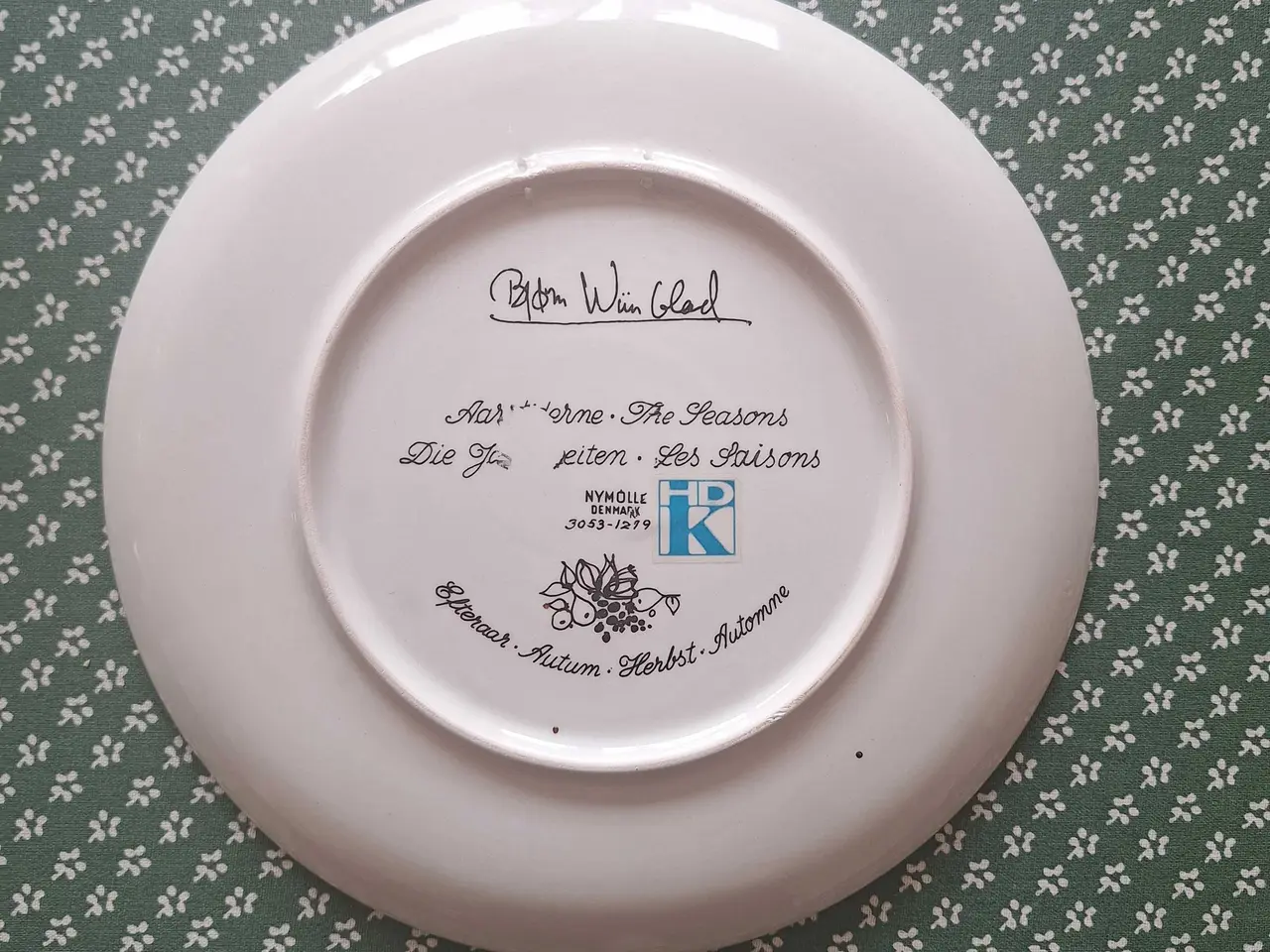 Billede 2 - Bjørn Wiinblad platte