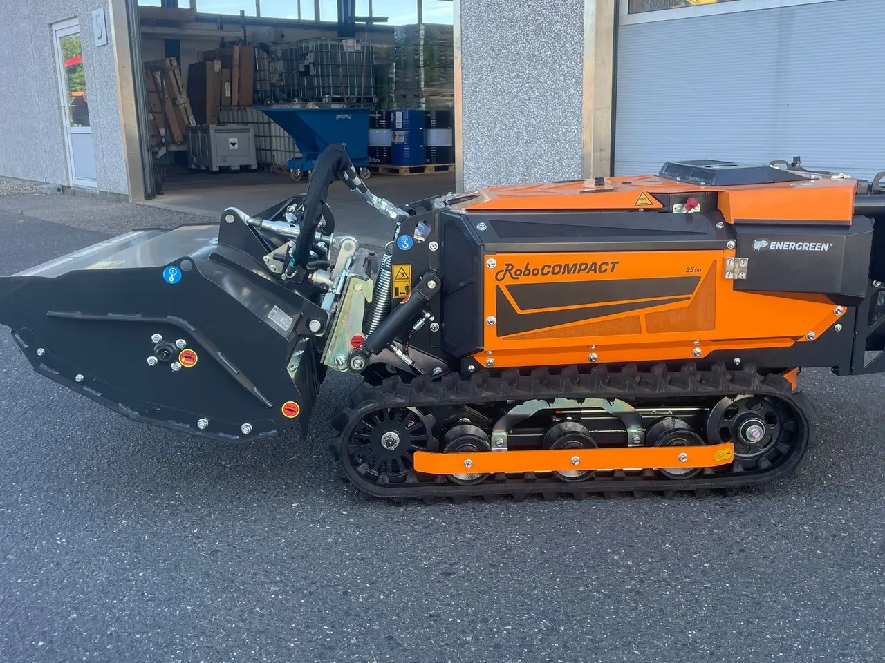 Billede 2 - Energreen RoboCompact diesel Inkl. 100cm slagleklipper