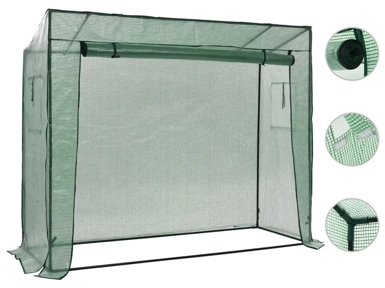 Billede 1 - Drivhus 200 x 80 x 173 cm