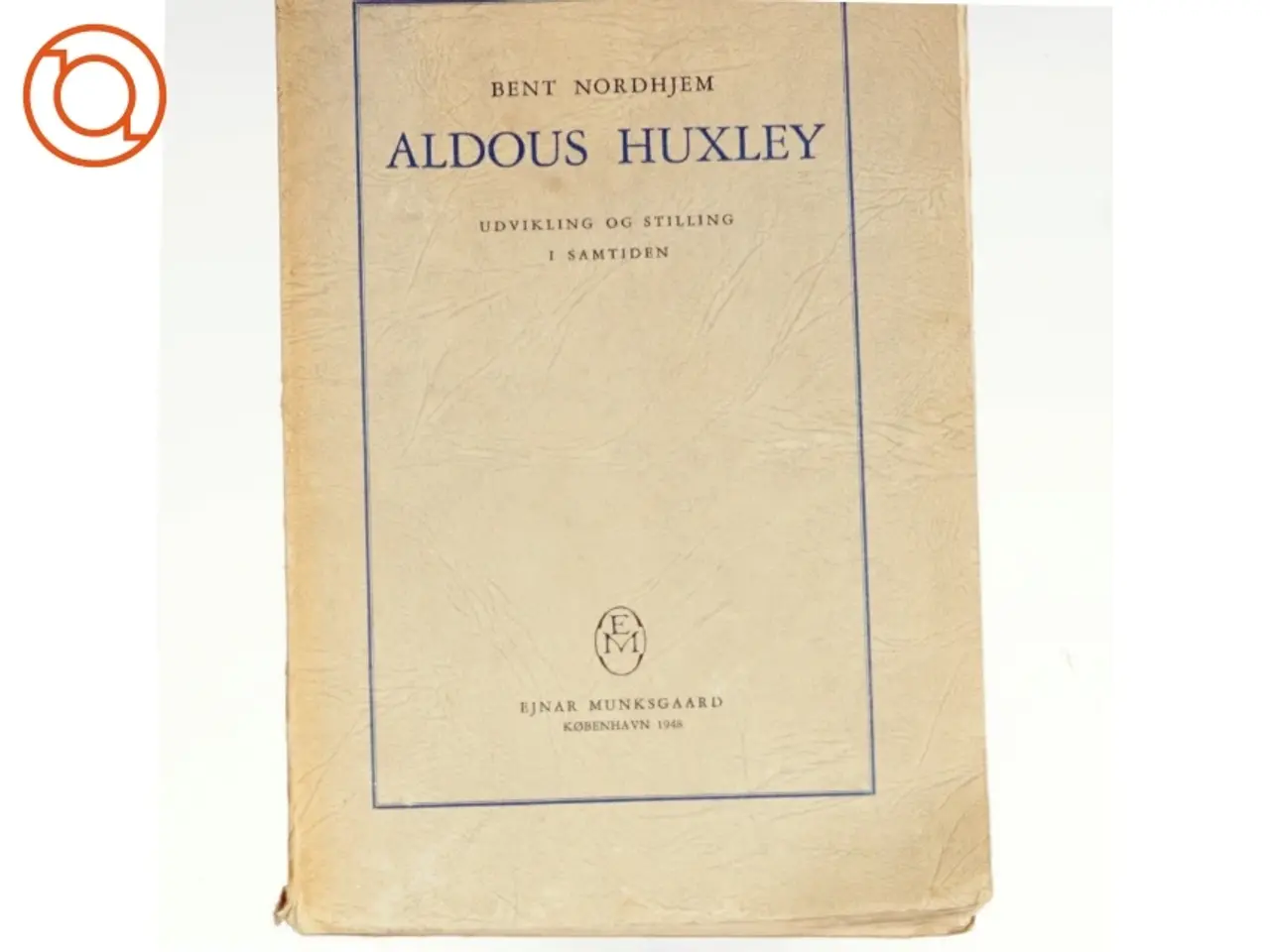 Billede 1 - Aldous Huxley. Udvikling og stilling i samtiden af Bent Nordhjem (bog)