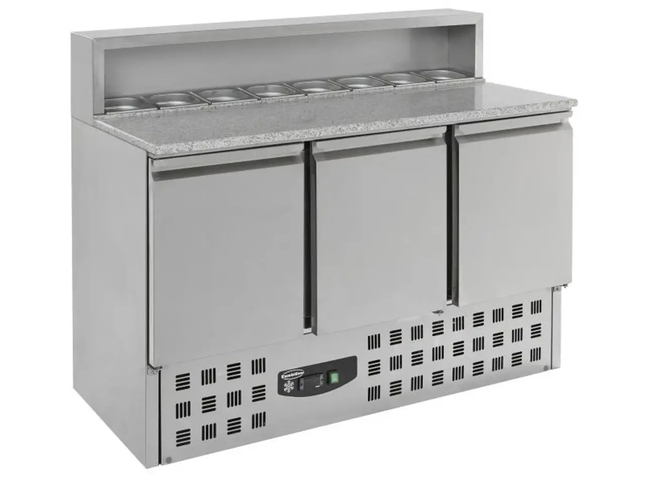 Billede 1 - Pizzadisk med 3 døre – B1368 x D700 x H1090 mm