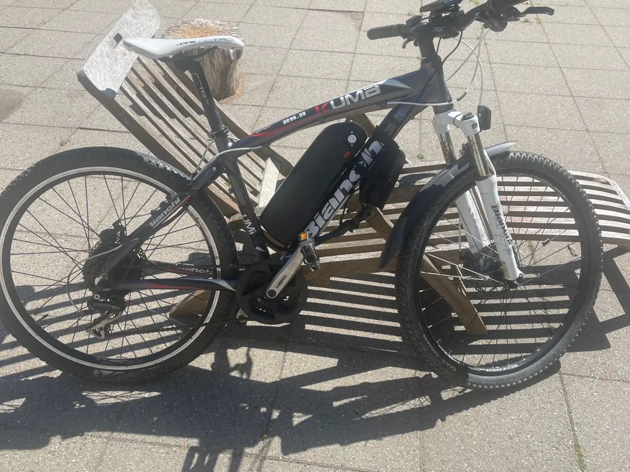 Billede 1 - Nykonverteret elcykel - mountainbike Bianchi Kuma