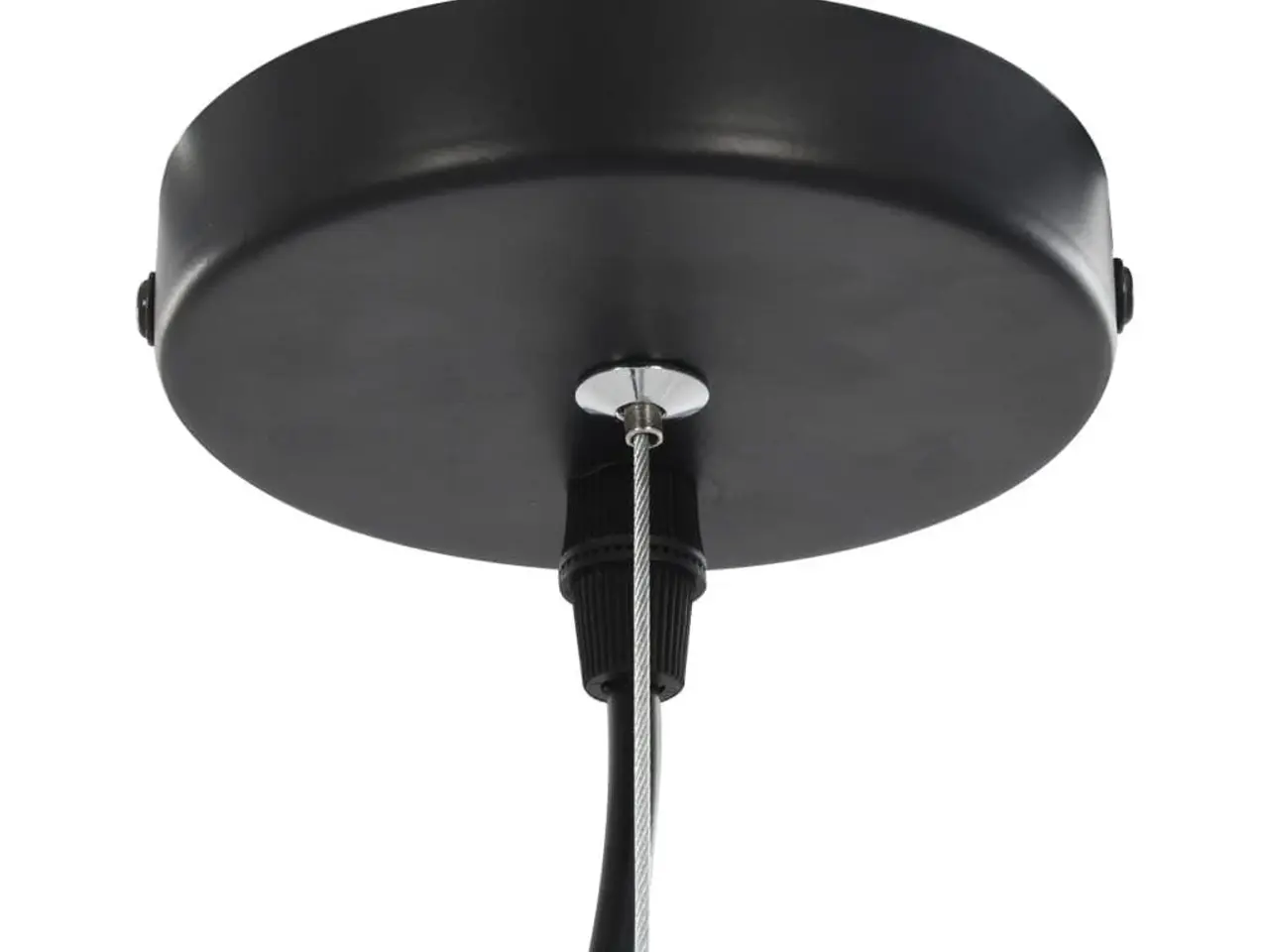 Billede 9 - Loftslamper, 2 stk. halvkugle 50 cm, E27 - sort/guld