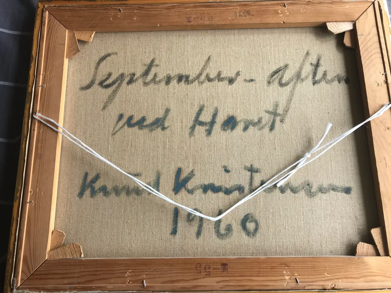 Billede 2 - "September - aften ved Havet" af Knud Kristensen