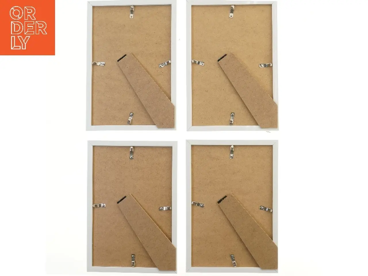 Billede 2 - Dekorative billeder og rammer sæt (str. 4 styk, 33x23 cm)