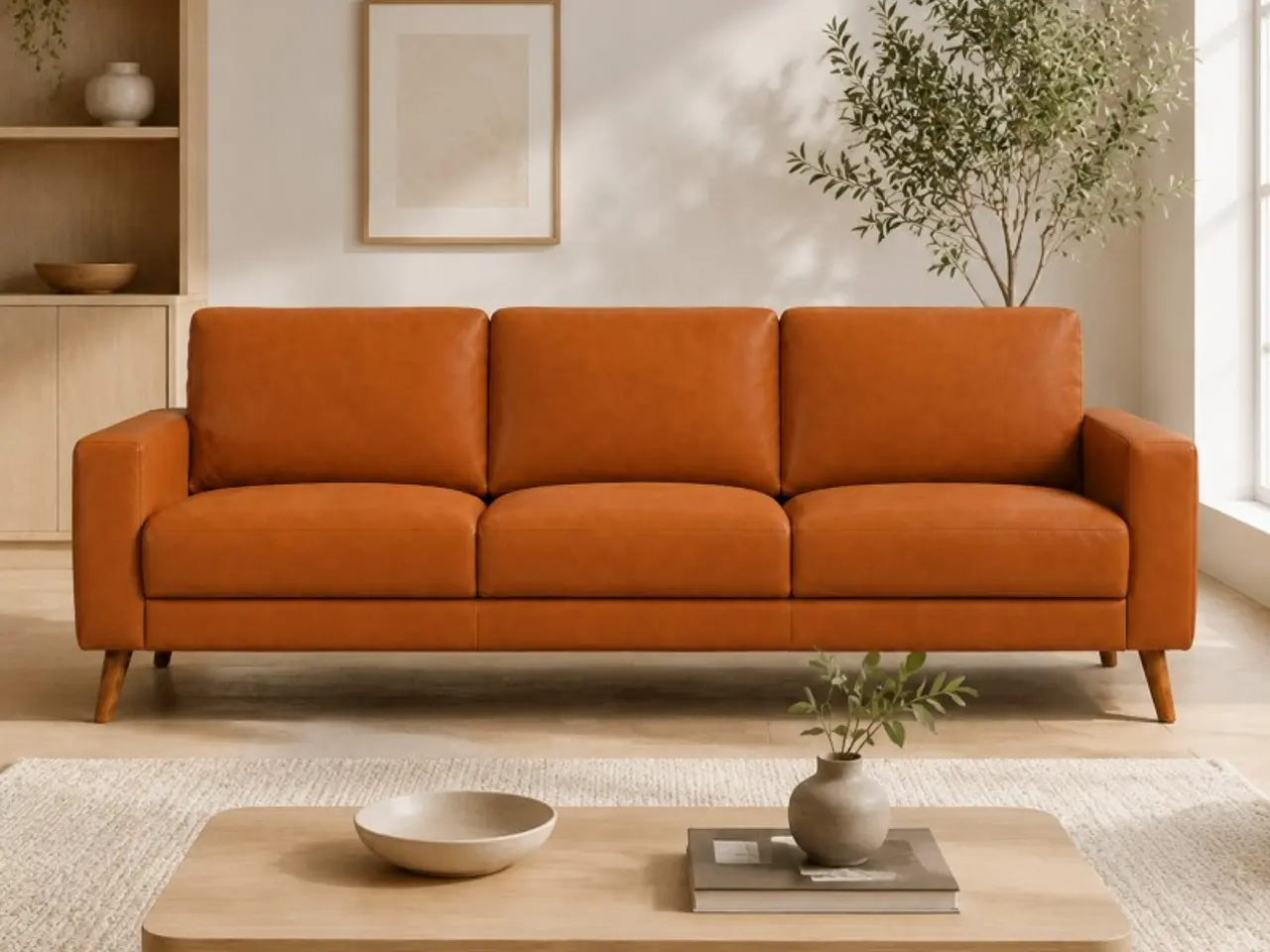 Billede 7 - Hjort Knudsen Esbjerg lædersofa