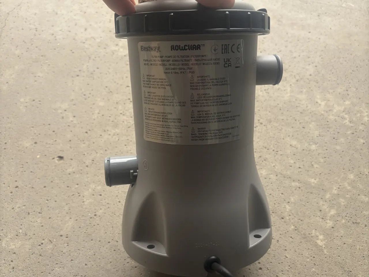 Billede 3 - Bestway Flowclear pool filterpumpe