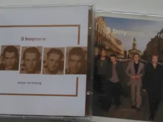 Boyzone: 2 CD'er -stk. 22 kr. 