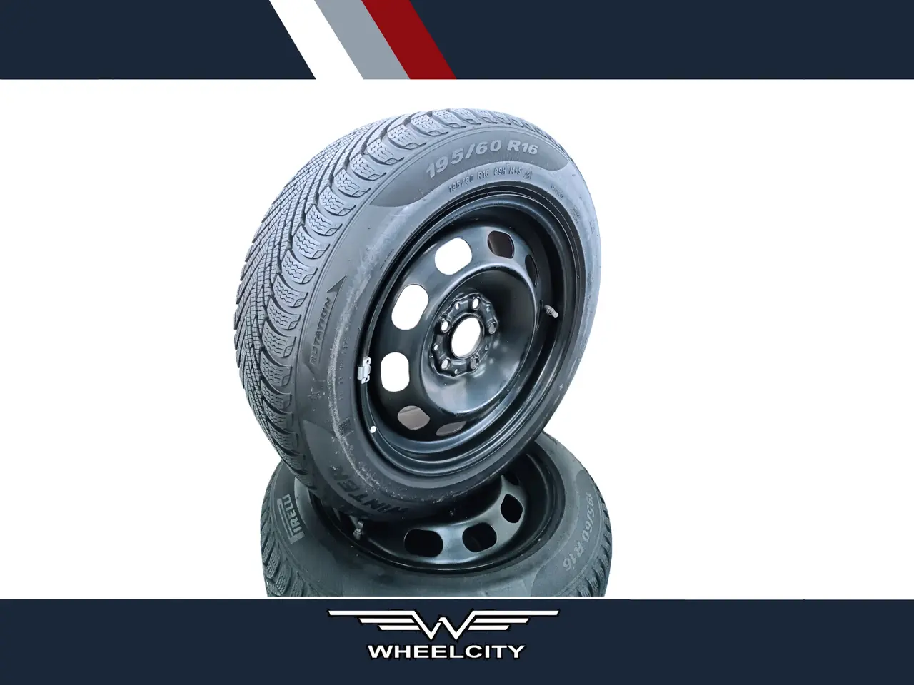 Billede 1 - 5x112 16" ET47 nav 66,6ø BMW/MINI vinterhjul TPMS