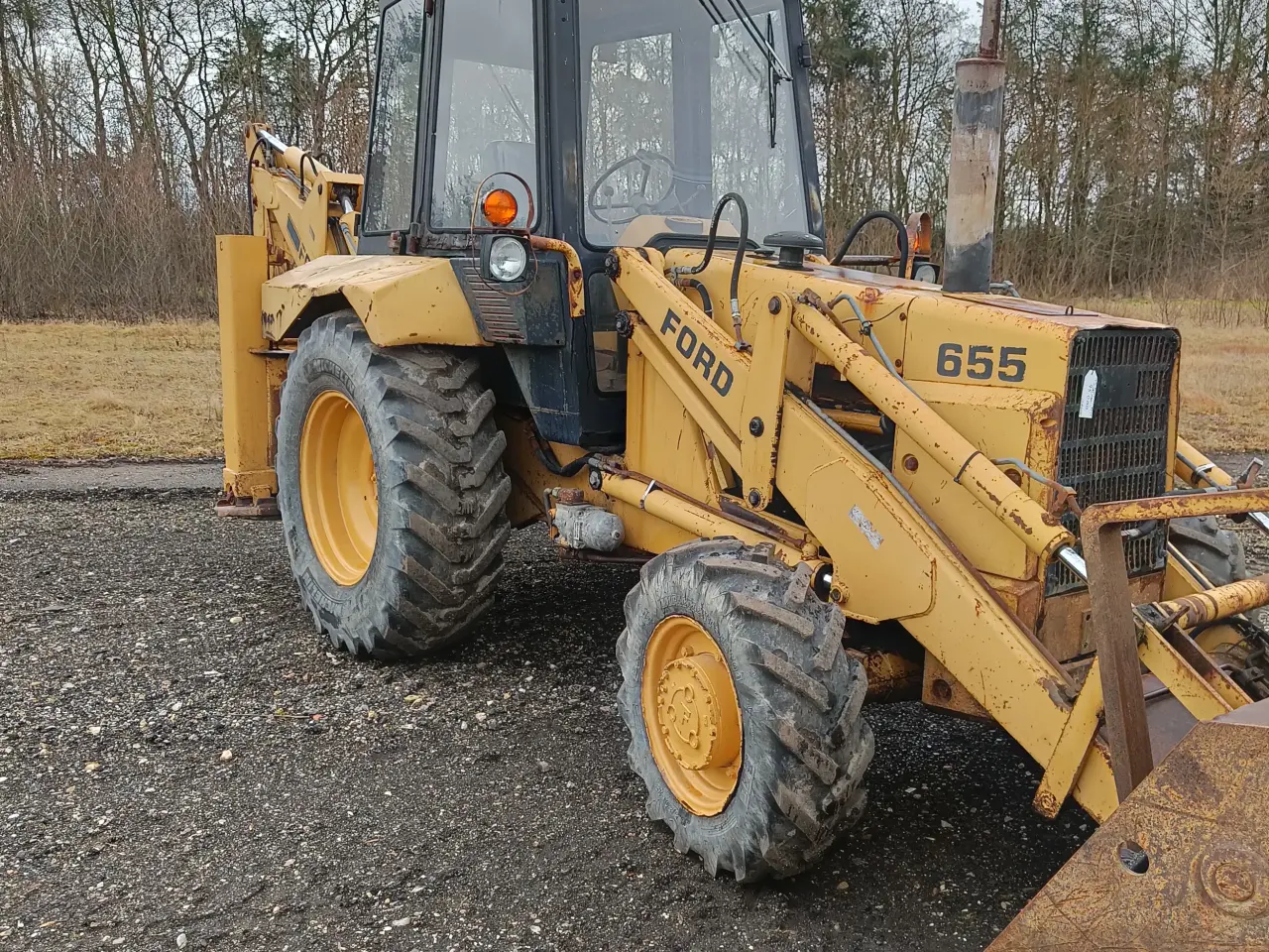 Billede 1 - Ford 655 Rendegraver