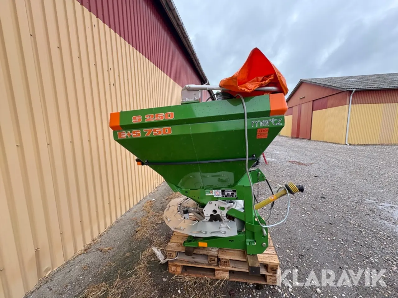 Billede 6 - Saltspreder Amazone E+S 750 S250 forhøjer