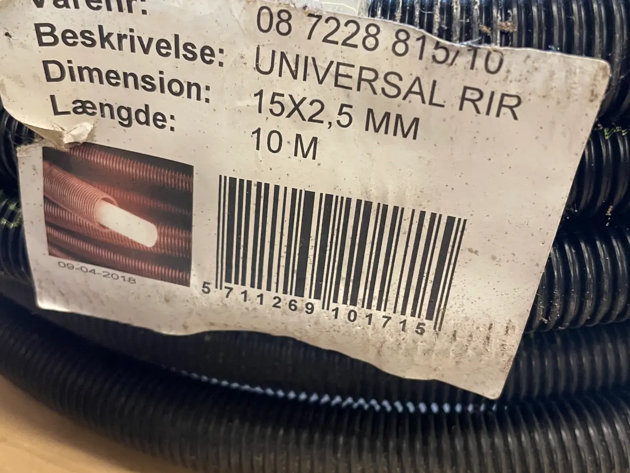 Billede 2 - pex rør og fittings 15mm