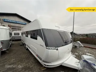 2026 - Hobby Prestige 720 UKFe Hobby 720 UKFe med køjer og fransk dobbeltseng fra Hinshøj Caravan