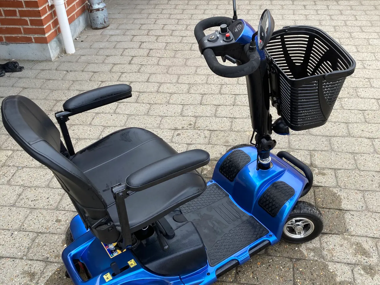 Billede 5 - LM 140 - Blå elscooter