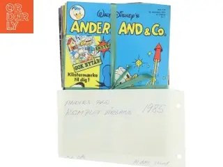 Anders And & Co. Komplet Årgang 1985 (Bog)