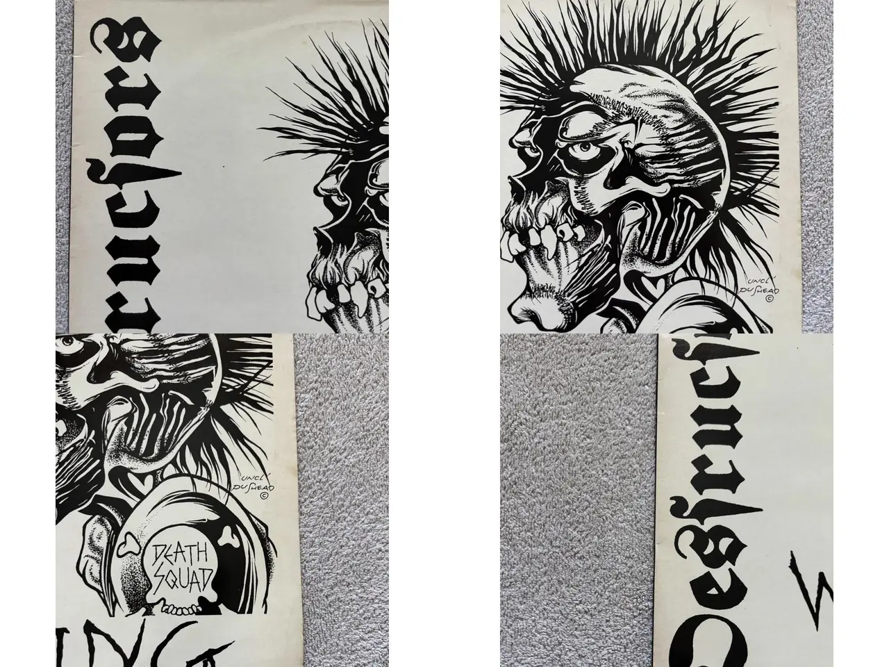 Billede 5 - Destructors – Wild Thing LP / 12" EP 1983 UK82