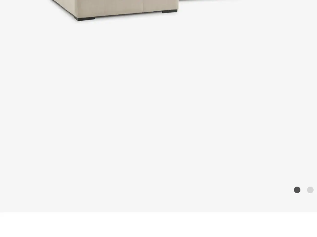 Billede 4 - ALLESE Sofa med chaiselong