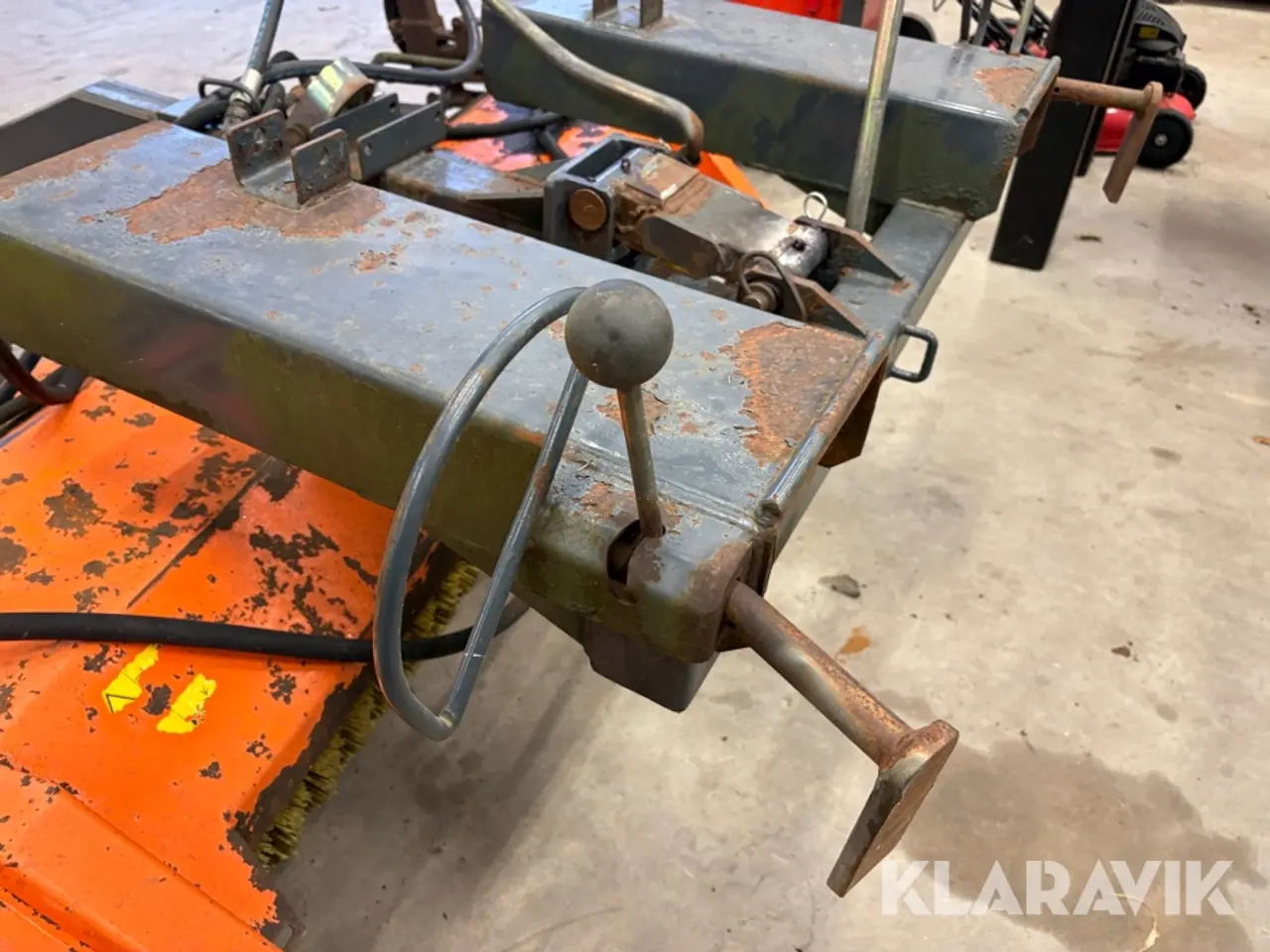Billede 9 - Hydraulisk kost Tuchel Plus 560 200, svingbar, til pallegafler