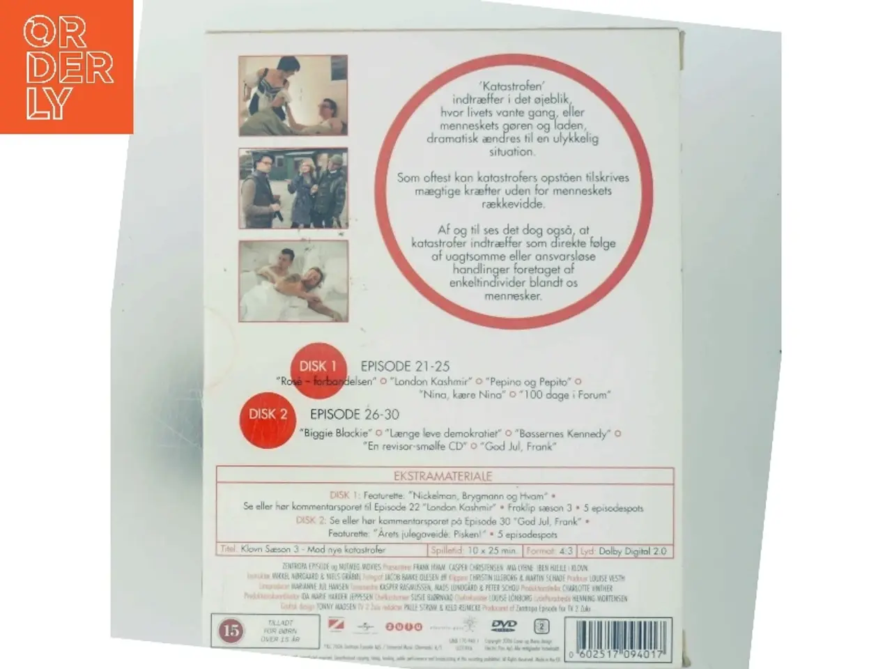 Billede 3 - Klovn, 3.sæson med Frank Hvam (DVD)