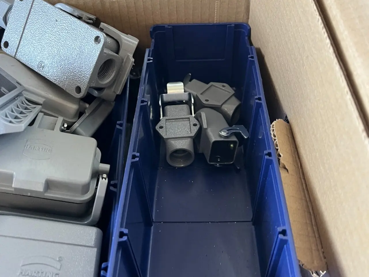 Billede 6 - Harting Heavy Duty stik Housings & Inserts blandet