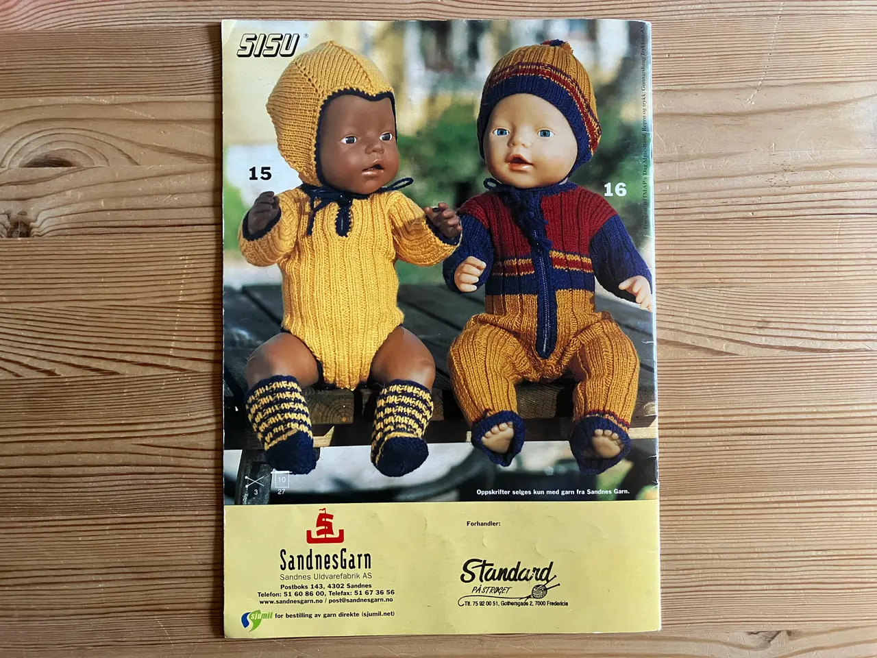 Billede 7 - 2 Sandnes Babyborn dukkehæfter, nr. 204 og nr. 306