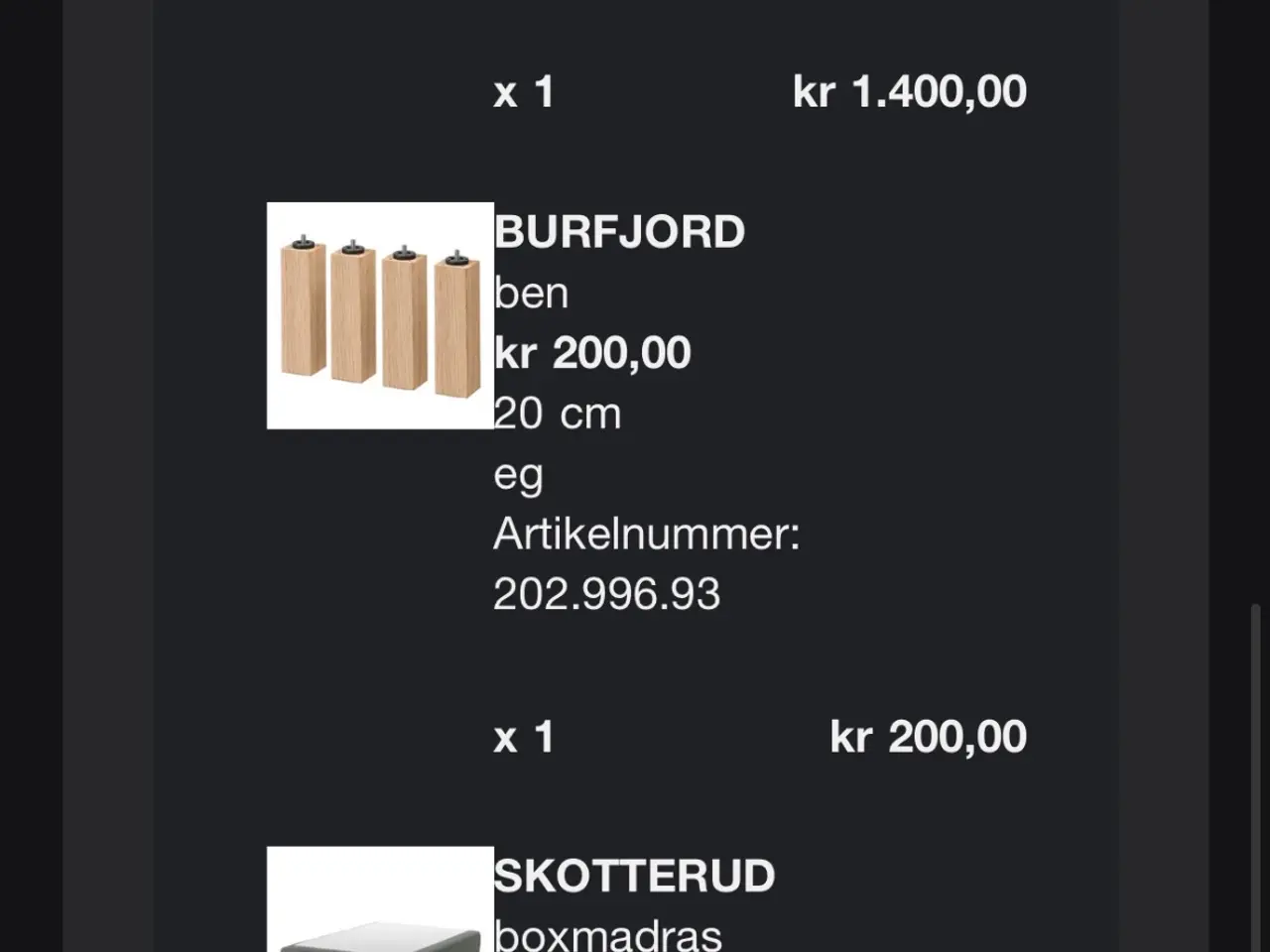 Billede 6 - IKEA boxmadras 140x200 (næsten ny)