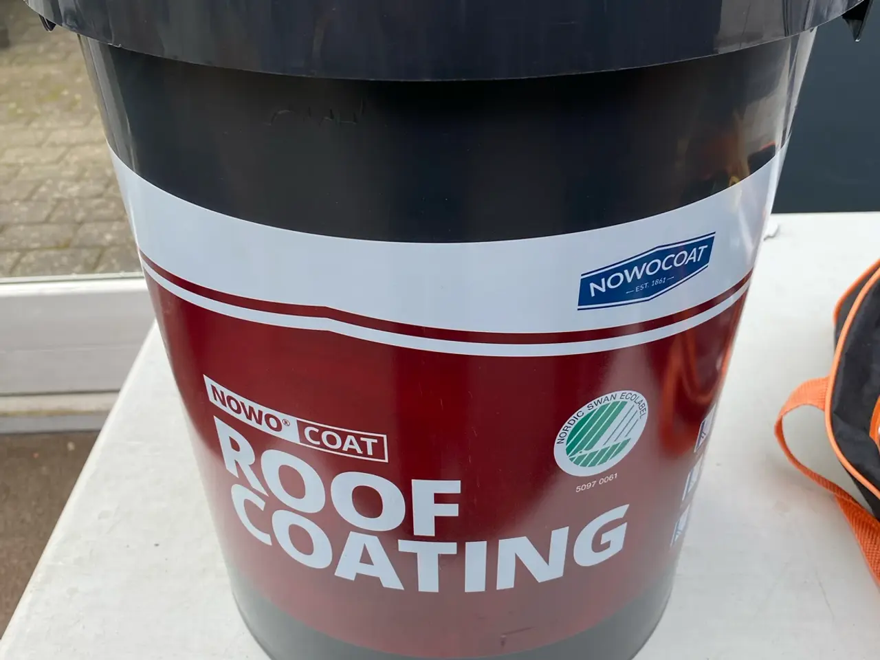 Billede 1 - Nowocoat Roof Coating tagmaling 20 L sort matt