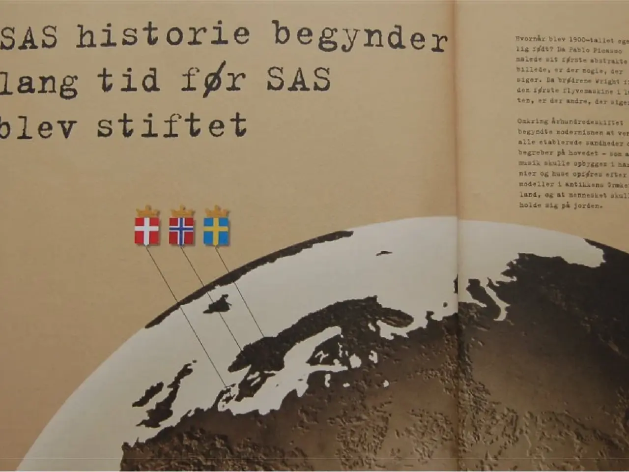 Billede 3 - SAS  DE FØRSTE 50 ÅR 