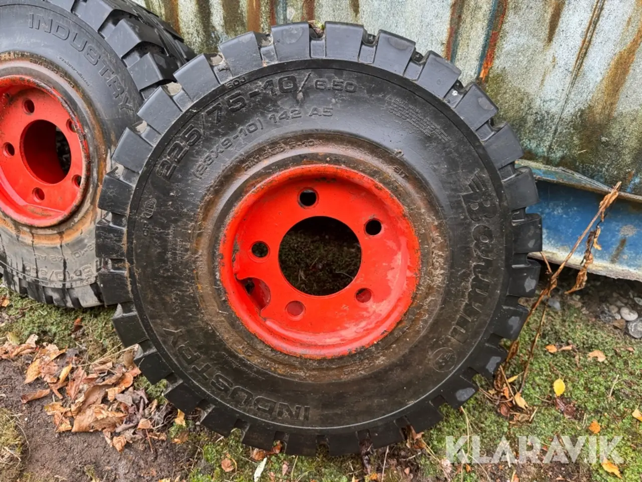 Billede 2 - Truckdæk Baum Industry 4 styks hjul
