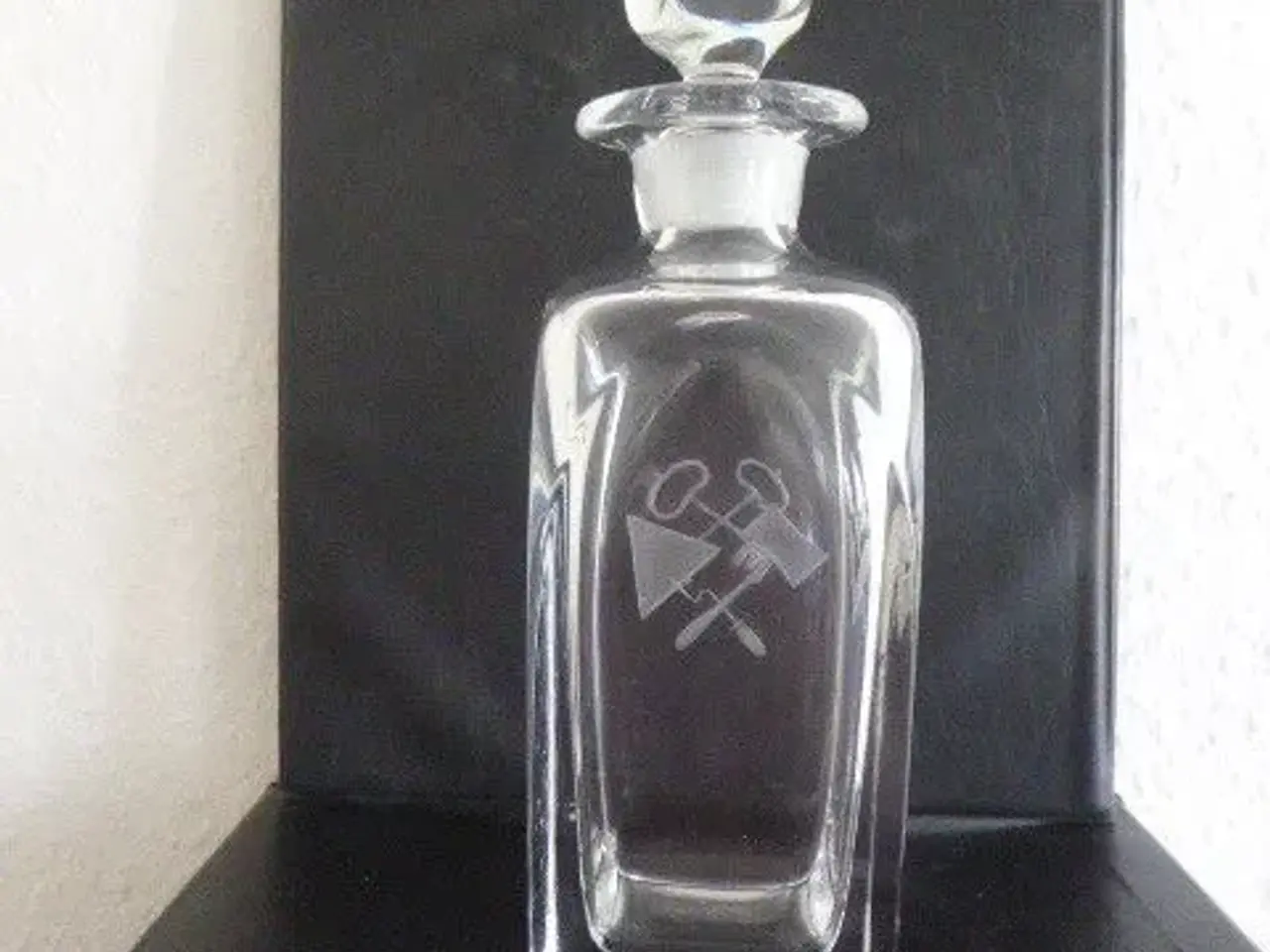 Billede 2 - Gamle frimurerglas og karaffel