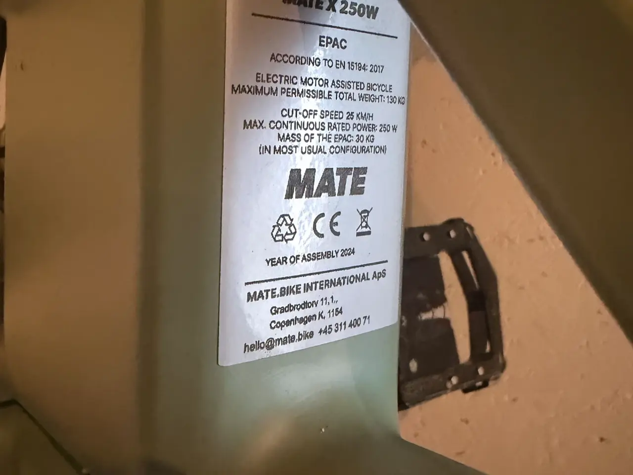 Billede 1 - Mate X