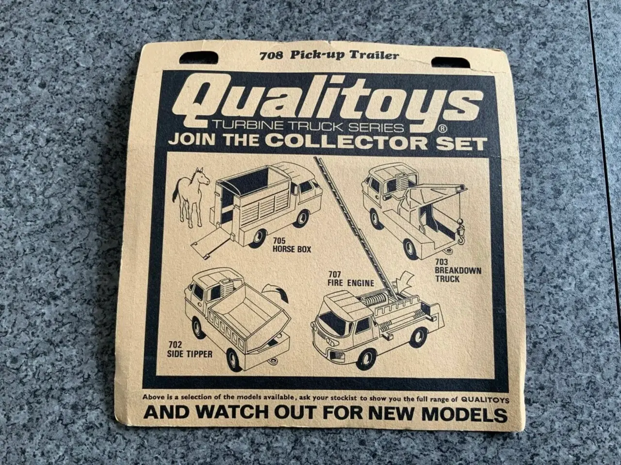 Billede 6 - Corgi Toys (Qualitoys) No. 708 Pick-up Trailer 