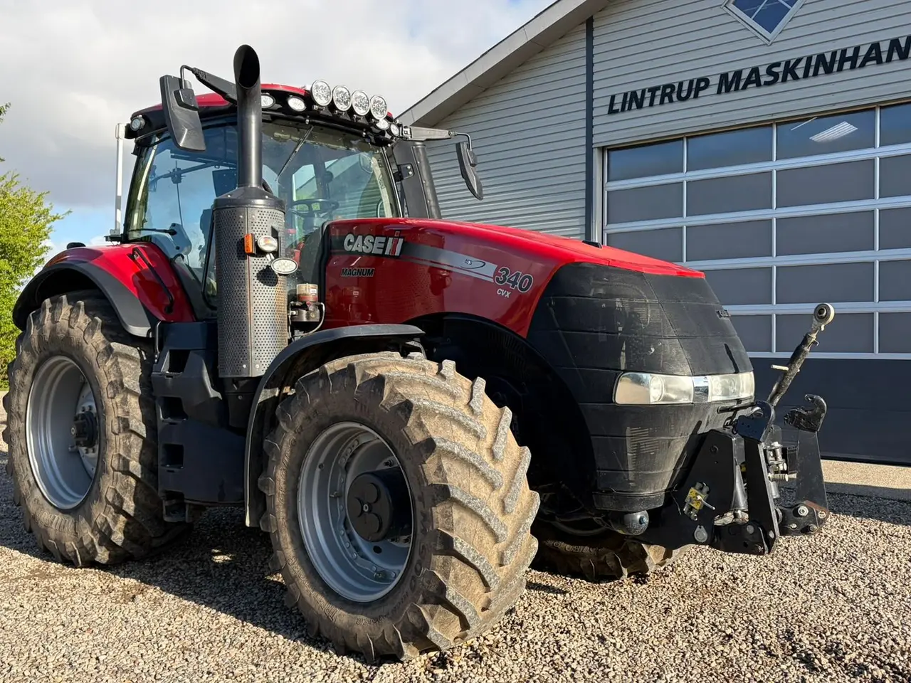 Billede 16 - Case IH MAGNUM 340 Med frontlift og kun 3730timer. Gård traktor