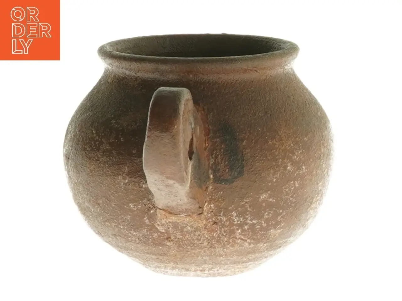 Billede 2 - Lille keramik vase med håndtag (str. 9 cm)