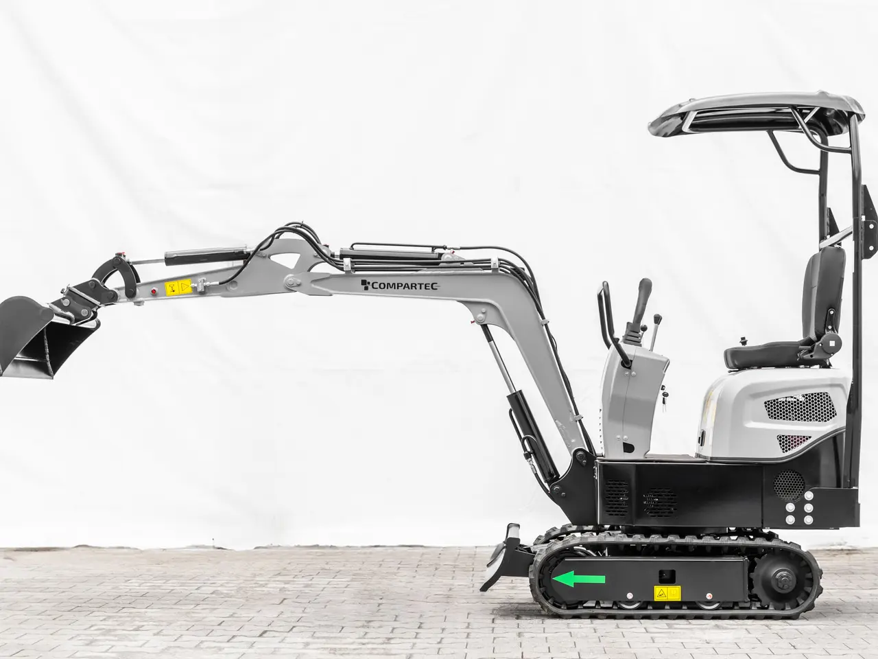 Billede 16 - Bobmaster Basic diesel minigraver - 850 kg, inkl. skovlsæt