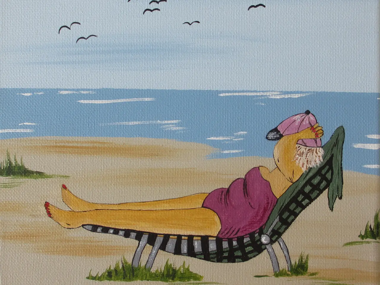 Billede 1 - ACRYL-MALERI nr. G 76