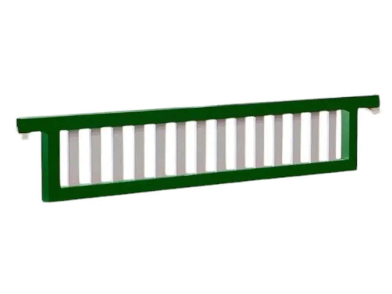 Billede 1 - Hængefyld Grøn/hvid 300x50cm PE-plast