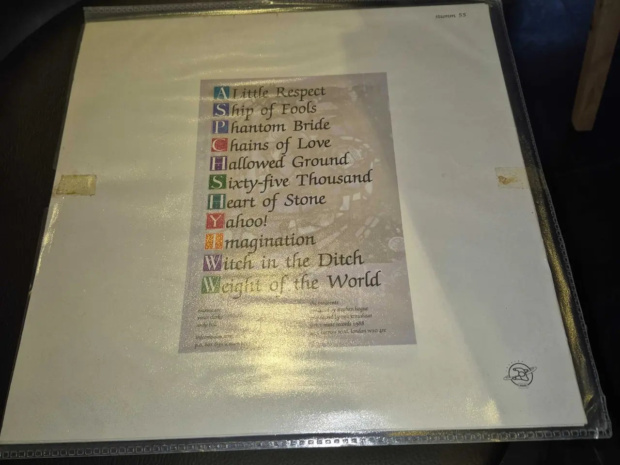 Billede 1 - Erasure lp