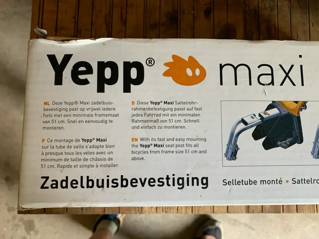 Billede 5 - Yepp Maxi cykelbarnesæde