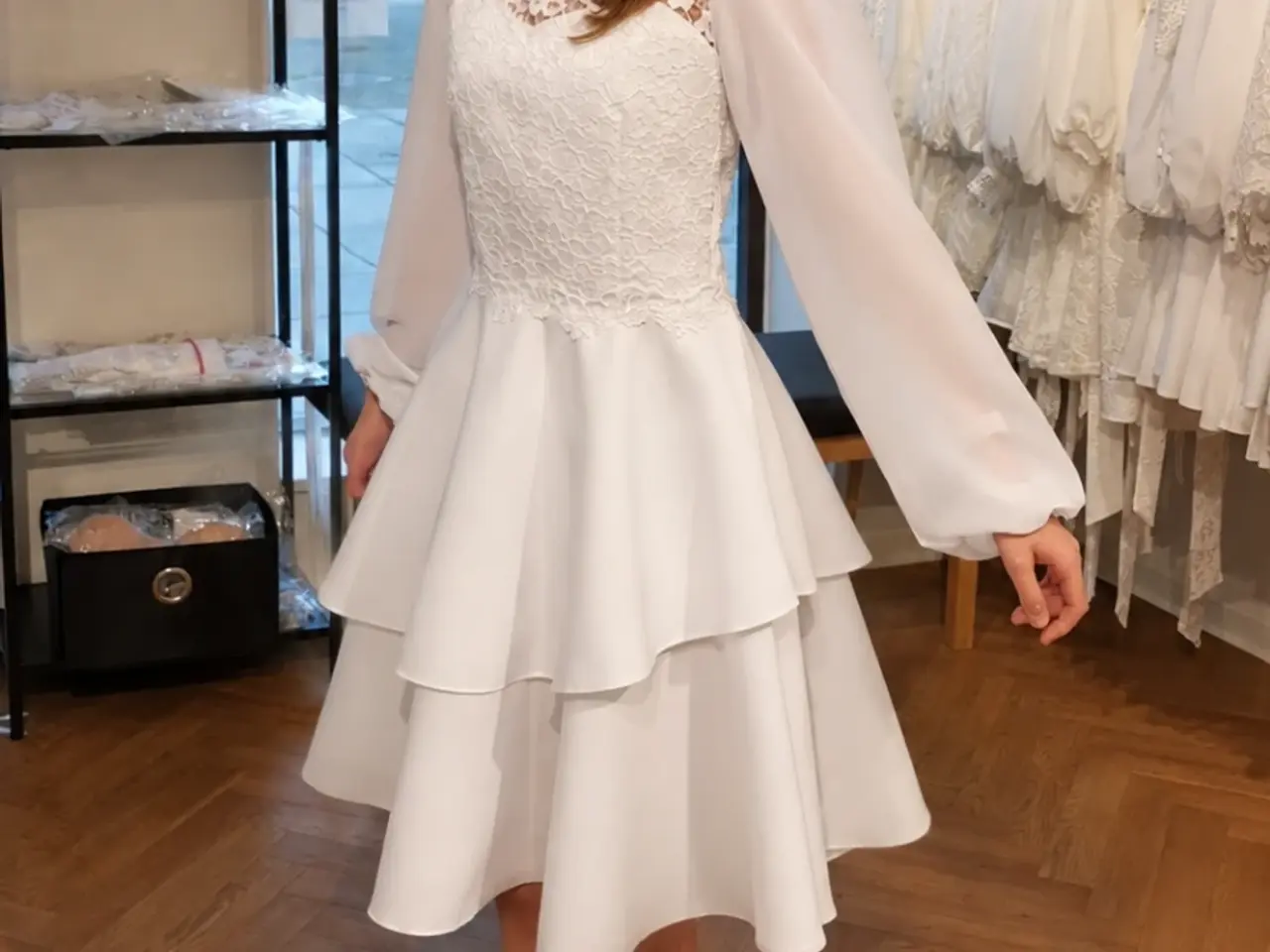Billede 2 - Smuk konfirmationskjole str 34 (xs/s)