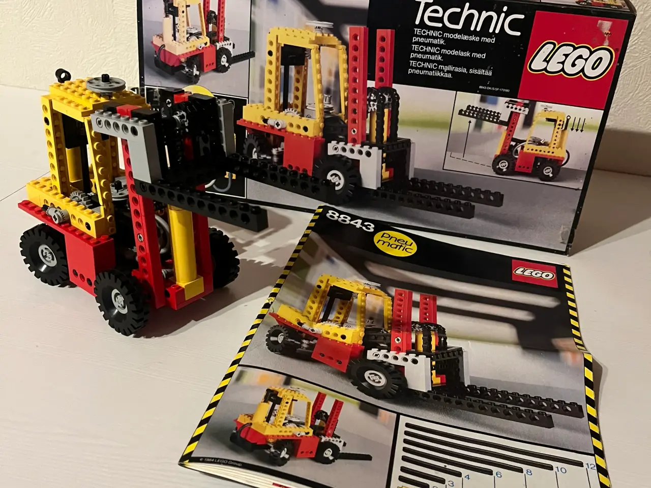 Billede 2 - Lego Technic 8843 gaffeltruck